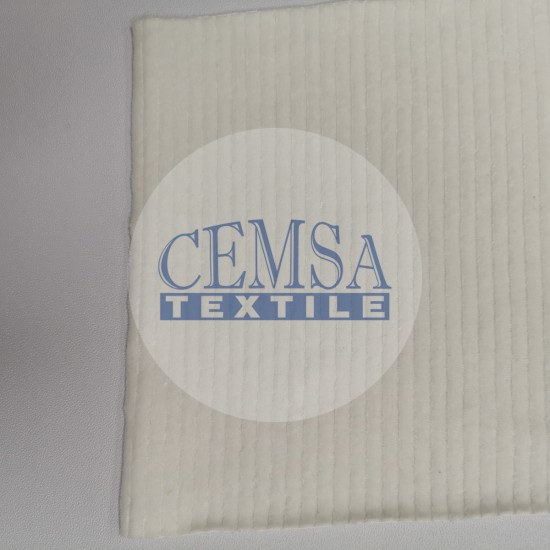 Velvet Organic Velour 100% Organic Cotton | Cht Ecru Cemsa Textile