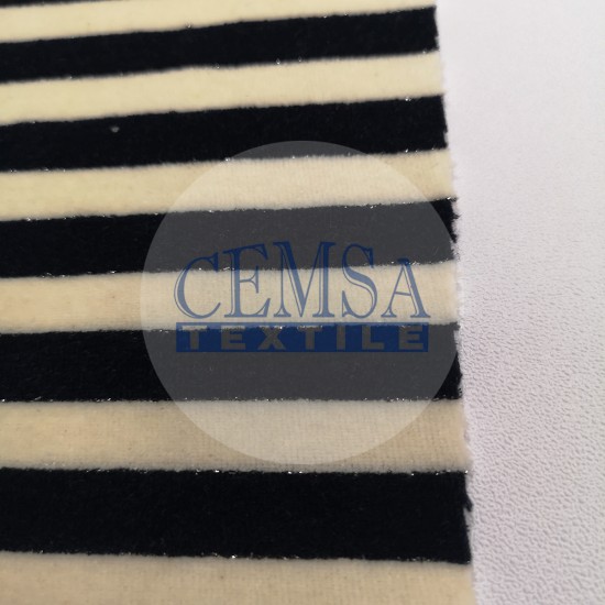 Velour Fabric 75% Cot 20% Pes 5% Lurex | 1-1306 Cemsa Textile