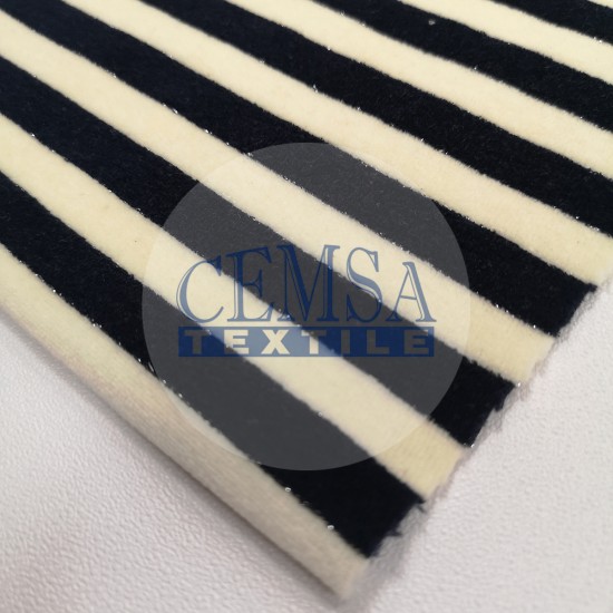 Velour Fabric 75% Cot 20% Pes 5% Lurex | 1-1306 Cemsa Textile