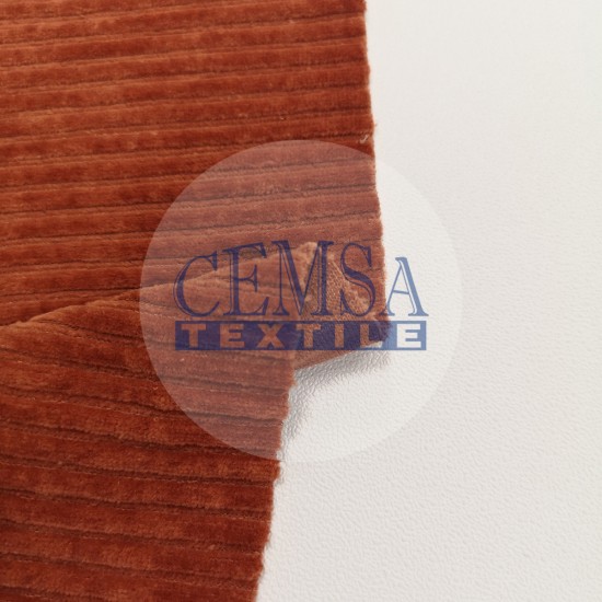 Velvet Velour Fabric 80% Cot 15% Pes 5% Ea | 1-1354/5 Cemsa Textile