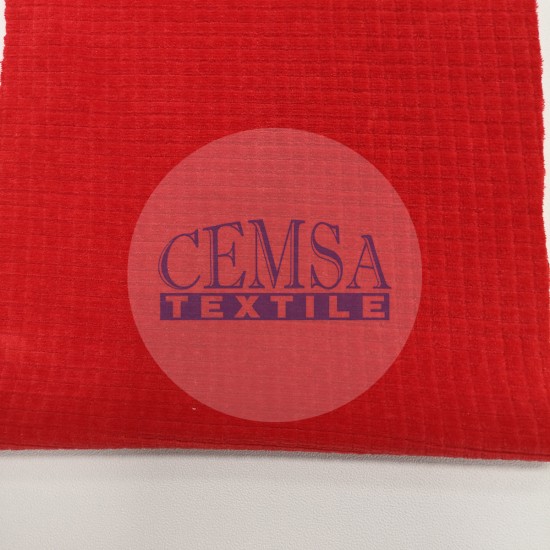 Velour Fabric 80% Cot 15 %Pes 5% Ea| 1-1409 Cemsa Textile