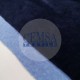 Organic Velour 100% Organic Cotton | Blue