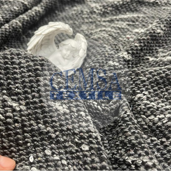 Knitted Jacquard Fabric 45% Cot 25% Pes 25% Acr 5% Vsc | 2157