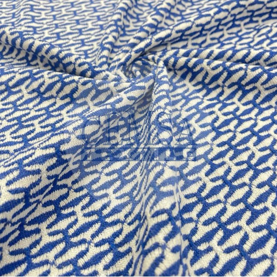 Knitted Jacquard Fabric 50% Cot 40% Pes 5% Acr 5% Vsc | 1472-32 Cemsa Textile