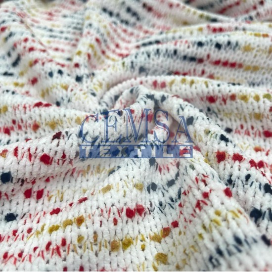 Knitted Jacquard Fabric 100% Pes | 1286-03 Cemsa Textile