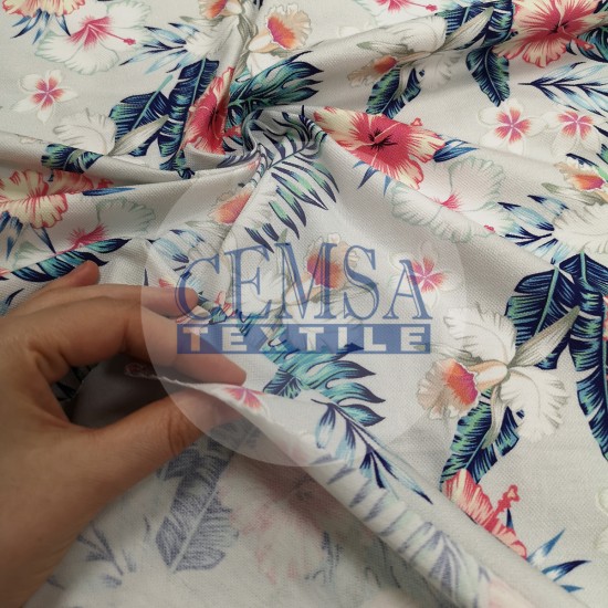 Pique Fabric 95% Cotton 5% Ea | 85383_V1 Cemsa Textile