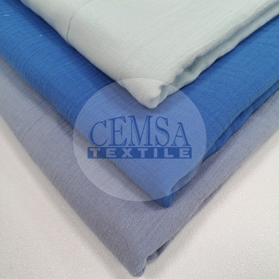 Crinkle Double Gauze | 100% Cotton | 2C15 Cemsa Textile