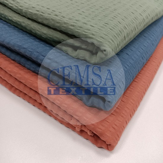 Double Gauze Gofre Muslin Fabric | 100% Cotton | 02 Cemsa Textile