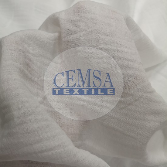 Crinkle Double Gauze | 100% Cotton | 2C02 Cemsa Textile