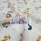 Printed Muslin | 100% Cotton | Animal Figure Number Cemsa Textile