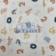 Printed Muslin | 160 cm PM_AFN Printed Muslin | 100% Cotton | Animal Figure Number