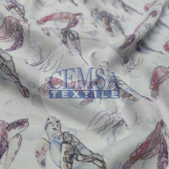 Printed Muslin | 100% Cotton | Carette Cemsa Textile