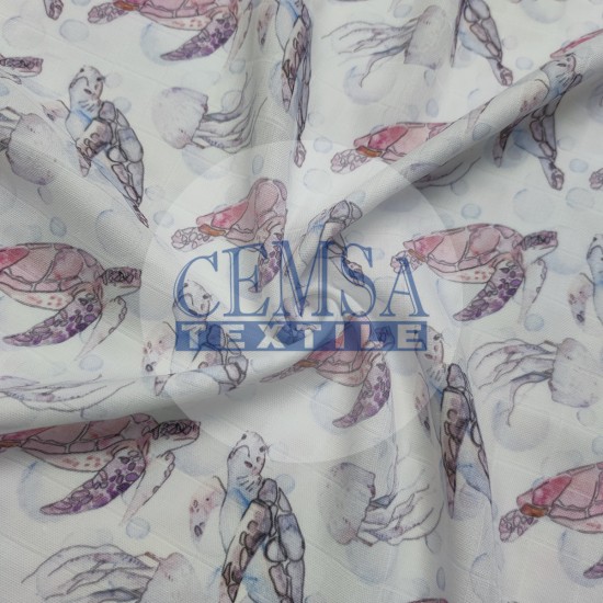 Printed Muslin | 100% Cotton | Carette Cemsa Textile