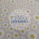 Printed Muslin | 100% Cotton | Daisy Cemsa Textile