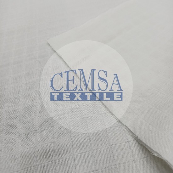 Muslin Fabric | 100% Cotton | White Cemsa Textile