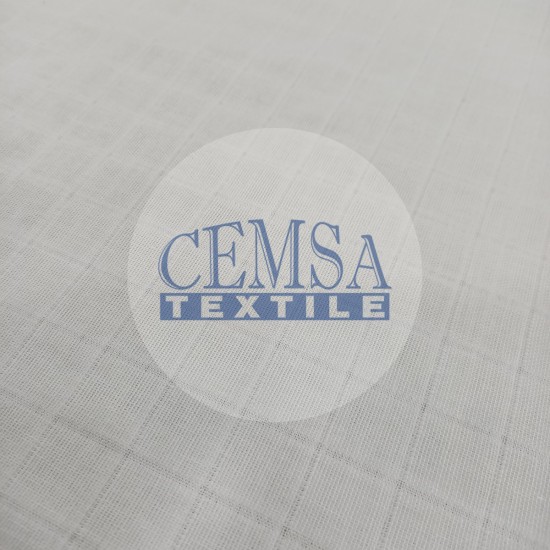 Muslin Fabric | 100% Cotton | White Cemsa Textile