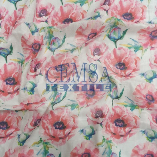 Printed Muslin | 160 cm PM_106 Printed Muslin | 100% Cotton | Ferret