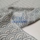 Jacquard Multi Muslin | 100% Cotton | Blue Sunrise Cemsa Textile