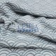 Jacquard Multi Muslin | 100% Cotton | Blue Sunrise Cemsa Textile