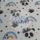 Printed Muslin | 100% Cotton | Injun Panda Cemsa Textile