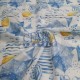 Printed Muslin | 100% Cotton | Beach Cemsa Textile