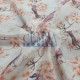 Printed Muslin | 100% Cotton | Cherry Blossom & Bird Cemsa Textile