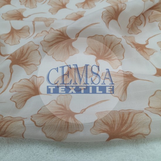 Printed Muslin | 100% Cotton | Boho Petunya Cemsa Textile