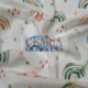 Printed Muslin | 100% Cotton | Colorful Rainbow Cemsa Textile