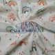 Printed Muslin | 100% Cotton | Colorful Rainbow Cemsa Textile