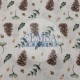 Printed Muslin | 180 cm PM_PNCN Printed Muslin | 100% Cotton | Pinecone