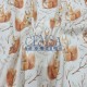 Printed Muslin | 100% Cotton | Squirrel Cemsa Textile