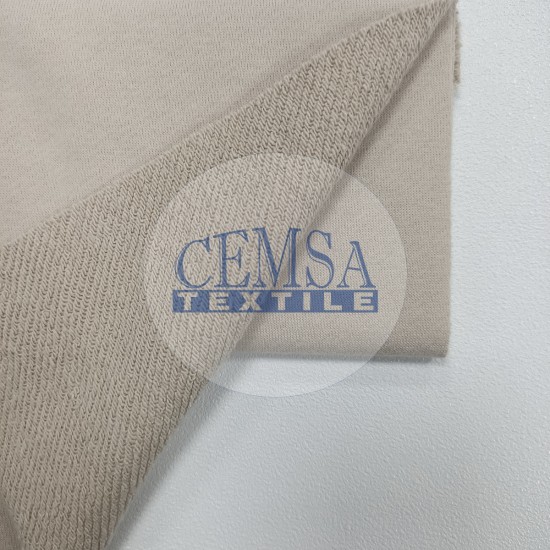 Three Thread Fleece *Diagonal *Peach Effect | 65% Cot 35% Pes | 3DT20 Cemsa Textile