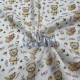 Printed Knitted Waffle 100% Cotton | Bear Cemsa Textile