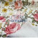 Printed Knitted Fabric PW_ROSE Printed Knitted Waffle 100% Cotton | Rose