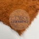 Lambskin Plush Fabric | 95% Cotton 5% Pes | Orange Cemsa Textile