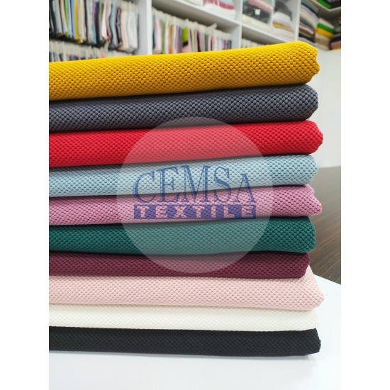 Petek Fabric 65% Cot 27% Pes 8% Ea | 200058-PR Cemsa Textile