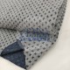 Patterned Rib RBNADL Rib Fabric | 100% Cotton | Navy Blue Plus Figure