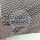 Patterned Rib RBNADNT Rib Fabric | 100% Cotton | Pink & Grey Zigzag