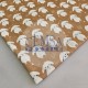 Printed Pointelle Rib / Transfer Rib Fabric 100% Cotton | Design 4