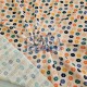 Printed Pointelle Rib / Transfer Rib Fabric 100% Cotton | Design 17 Cemsa Textile