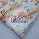 2*2 Printed Kashkorse PK_ORNGLF Printed Kashkorse Fabric | 94% Cot 6% Ea | Orange Leaf