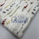 Printed Kashkorse Fabric | 94% Cot 6% Ea | Sprig Cemsa Textile