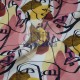 Printed Sateen Fabric | 100% Cotton| Face Drawing 233050 Cemsa Textile