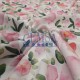 Printed Silky Sateen Fabric | 100% Cotton| Watercolor Flower 233082 Cemsa Textile