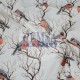 Printed Sateen Fabric | 100% Cotton| Birds 566058 Cemsa Textile