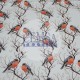 Printed Sateen Fabric | 100% Cotton| Birds 566058 Cemsa Textile