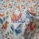 Printed Single Jersey | 95% Cot 5% Ea | Colorful Birds Cemsa Textile