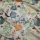 Printed Single Jersey PSJ_CFA045 Printed Single Jersey | 95% Cot 5% Ea | Cute Forest Animals