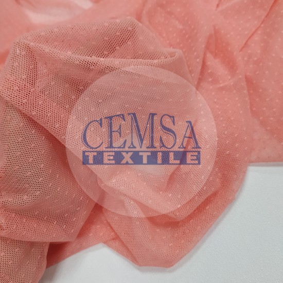 Tulle | 100% Pes | Pink Cemsa Textile