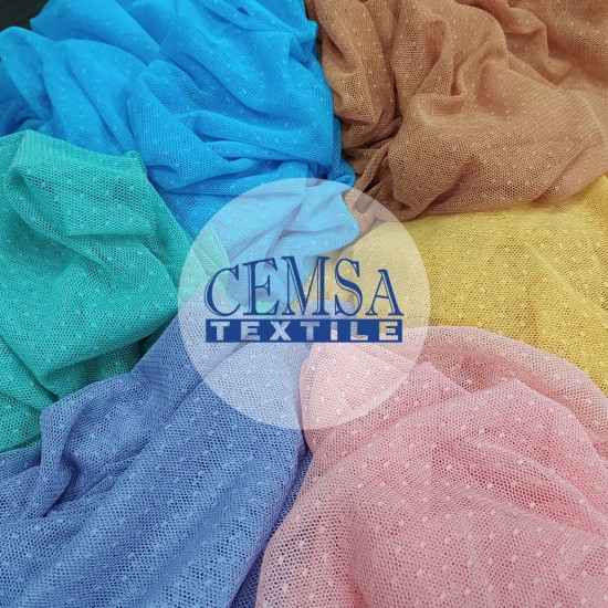 Tulle | 100% Pes | Green Cemsa Textile